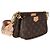 Louis Vuitton Rose Clair Monogram Canvas Multi Pochette Accessoires - vista 4