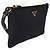 Borsa a spalla Prada Black Re-Nylon Saffiano Raso - vista 4