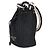 Prada Mini Borsa Secchiello in Crochet Effetto Raphia Nero con Coulisse - vista 3