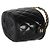 Borsa vanity Chanel in pelle di vitello matelassé lucida nera con doppio manico superiore - vista 6