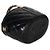 Borsa vanity Chanel in pelle di vitello matelassé lucida nera con doppio manico superiore - vista 7