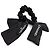 Scrunchie Chanel in nastro di seta con logo - vista 2