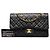 Borsa a tracolla Chanel Matelassé 25 Coco Mark Double Flap - vista 7