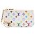 Louis Vuitton Monogram Multicolor Pochette Clé Handbag Pouch