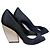 Dior Eclipse Décolleté peep-toe nero