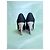 Dior Eclipse Décolleté peep-toe nero - vista 3
