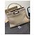 Fendi Peekaboo Borsa Top Handle in pelle Taupe - vista 2