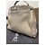 Fendi Peekaboo Borsa Top Handle in pelle Taupe - vista 3