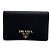 Prada Flap Card Case on Chain Saffiano Leather