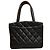 Bolsa Chanel CC acolchoada em couro caviar com fecho rotativo 1994 - vista 4