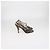 Stella Mc Cartney Sandali Slide con Catena Stella McCartney Stampa Python Marrone - vista 3