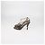 Stella Mc Cartney Sandali Slide con Catena Stella McCartney Stampa Python Marrone - vista 4