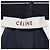 Céline Celine weite Hose aus Wolle in Anthrazitgrau mit Logo-Bund - Ansicht 5