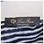 Loro Piana Polo a righe in lino blu navy e beige chiaro - vista 5