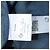 Camicia a maniche lunghe con bottoni Andre in cotone blu navy Loro Piana - vista 6