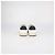 Autre Marque Sneakers basse Saint Laurent in pelle e mesh bianco e nero - vista 5