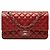 Borsa a tracolla Chanel Matelassé Coco Mark Double Flap con catena