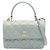 Borsa a tracolla Chanel Trendy CC in pelle verde