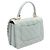 Borsa a tracolla Chanel Trendy CC in pelle verde - vista 2