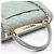 Borsa a tracolla Chanel Trendy CC in pelle verde - vista 9
