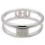 Anello Gucci Interlocking G Flower Band in argento sterling - vista 2