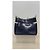 Autre Marque Lancaster Borsa a tracolla in pelle blu e bianca con ciondolo a cuore - vista 7