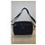 Longchamp Borsa a tracolla in tela e pelle blu navy - vista 6