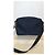 Longchamp Borsa a tracolla in tela e pelle blu navy - vista 7