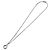 Pendente a catena Interlocking G inciso Gucci in argento sterling Large - vista 3
