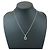 Pendente a catena Interlocking G inciso Gucci in argento sterling Large - vista 6