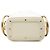Borsa Chloé ROY Logo in Beige e Bianco - vista 3