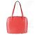 Borsa Tote Louis Vuitton in pelle Epi rossa - vista 2