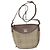 Borsa a tracolla Burberry in pelle e tela