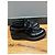 Mocassini Prada Chocolate in pelle nera con suola chunky - vista 2