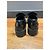 Mocassini Prada Chocolate in pelle nera con suola chunky - vista 8