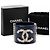Bracciale Rigido Chanel 13P in Lucite Blu Navy e Cristalli - vista 2