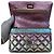 Wallet On Chain Chanel WOC Portafoglio pelle di capra arcobaleno - vista 5
