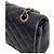 Chanel Classic Double Flap Medium Nero Pelle Agnello - vista 14
