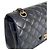 Chanel Classic Double Flap Medium Nero Pelle Agnello - vista 15