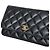 Wallet On Chain Chanel WOC Portafoglio con catena Pelle Caviar Nera - vista 2