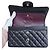 Chanel Classic Double Flap Small Caviar Nero Argento - vista 11