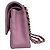Borsa Chanel Classic Double Flap Medium Caviar Rosa Sakura - vista 6