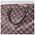 Louis Vuitton Speedy 30 Bandoulière Damier Ebene - vista 5