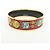 Hermès Bracciale Hermes Bangle Printed Enamel Wide - vista 2
