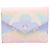 Louis Vuitton Portefeuille Zoe Pastel Tri-fold Wallet