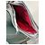 Borsa Chanel Gabrielle Hobo Large in Pelle Metallizzata Argento - vista 10