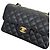 Chanel Classic Double Flap Small Caviar Nero Oro - vista 7