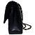 Borsa Chanel Classic Double Flap Medium Pelle d'Agnello Nera - vista 11