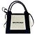 Balenciaga Navy Cabas Canvas with Leather XS