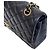 Chanel Classic Double Flap Medium Pelle Agnello Nero - vista 7